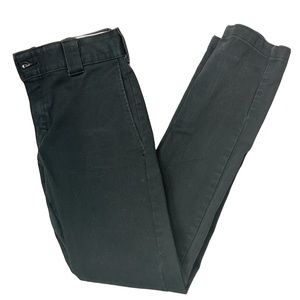 Slim Fit Black Dickies Casual Pants